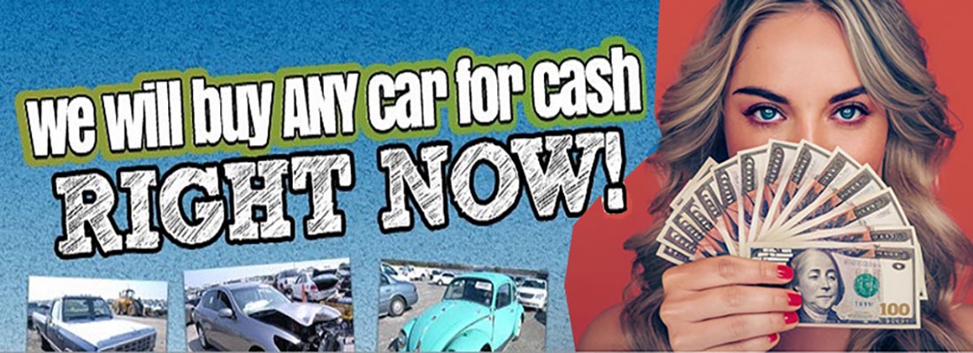 Cash for Junk Car. We buy any car for cash now